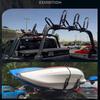 FENQING-YAluminum J-Bar Rack Universal Kayak Roof Rack Canoe Boat Surf Ski Carrier Roof Top Mount for Vehicle, 2Pcs view 4