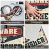Farmhouse Bathroom Mats Beware of Kingfisher Rug Outdoor Rug Doormat Spring Rug Outdoor (Size : 50X80CM) view 3