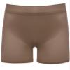 ACSUSS Men's See Through Shorts Mesh Stretchy Low Rise Short Pants Underwear Swim Trunk Coffee One Size view 4