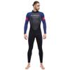 3Mm Ultra Stretch Neoprene Wetsuit for Men Women, One Piece Full Body Diving Suit Back Zip, Keep Warm UV Protection for Snorkeling, Scuba Diving Swimming, Surfing,Men,L view 1