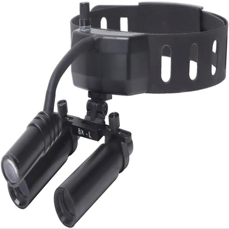 ZGOOD 5W High Intensity Brightness Adjustable Headlamp DY-005 with 8X-L Magnifying Loupes