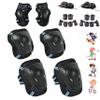 Kids Knee Pads and Elbow Pads Set,Knee Pads for Kids Protective Gear Set ,Youth Skate Knee Pads and Elbow Pads Set with Wrist Guard for Roller Skates Cycling Bike Skateboard Inline Skatings Scooter M view 1