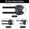 Kids Knee Pads and Elbow Pads Set,Knee Pads for Kids Protective Gear Set ,Youth Skate Knee Pads and Elbow Pads Set with Wrist Guard for Roller Skates Cycling Bike Skateboard Inline Skatings Scooter M view 2