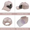Bling Hat for Women Butterfly Rhinestones Baseball Caps Hats Fashion Bling Rhinestone Studded Sun hat Adjustable Hip Hop Hat view 3