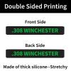 12 Pack Miaozhun .308 Winchester Magazine Marking Bands .308 Win Magazine Ammo Caliber Identification Bands (Black-Green) view 2