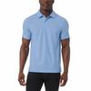 32 Degrees Mens Micro Pique Polo (Blue, L) view 1
