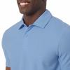 32 Degrees Mens Micro Pique Polo (Blue, L) view 3