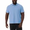 32 Degrees Mens Micro Pique Polo (Blue, L) view 4