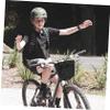 Didiseaon 1pc Detachable Boy Girl Bike Basket Black Plastic Storage Basket for Boy Girl Easy to Install Water-Resistant and Scratch-Resistant for Leisurely Rides view 2