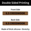 12 Pack Miaozhun 6.5 Creedmoor Magazine Marking Bands 6.5 Creedmoor Magazine Ammo Caliber Identification Bands (Coyote Brown-Black) view 2