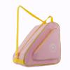 HEXIFUL Skate Bag for Ice, Inline, Roller & Quad Skates - Kids & Adults (Pink/Yellow) view 1