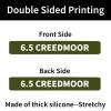 12 Pack Miaozhun 6.5 Creedmoor Magazine Marking Bands 6.5 Creedmoor Magazine Ammo Caliber Identification Bands (Army Green-White) view 2