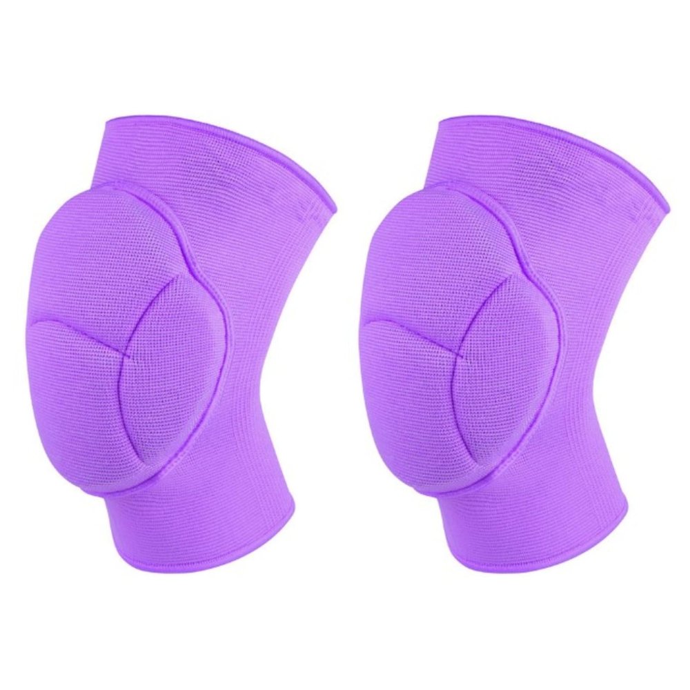 Cicilin Protective Knee Pads Knee Support for Women Adjustable Volleyball Knee Pads Sport Exercise Knee Protector purple Size L