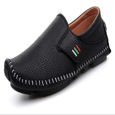 Men's Leather Square Toe Soft Sole Loafers Breathable Comfortable Slip On Shoes Casual Fashion Walking Driving Shoes (Color : Black-b, Size : 10)