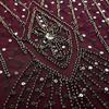 1920s Dresses for Women Great Gatsby Dress Roaring 20s Costumes Beaded Sequin Dress Prom Gown Ball Evening Maxi Dress V Neck Sleeveless 1920s Dresses for Women Wine Red + Gold Medium view 4
