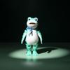 MMOS X JXK Green Skinned Frog Helmet Can Be Removed, Gift for Family and Freinds view 3