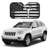 Crane Operator America Flag Foldable Car Windshield Sunshade Blocks Heat and Sun Glare Uv Rays view 3