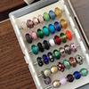 Acrylic Jewellery Organizer Box Beads Bracelet Ring HolderJewelry Display Case Bead Organizer Box,Jewelry Packaging Large Storage,7.08in view 3