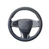 FUERU Car Steering Wheel Cover Set Car Steering Wheel Cover Creative Preparation Leather Comfortable Shock-Absorbing Car Interior (Color : 1#) view 1