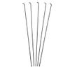 X AUTOHAUX 40 Pcs 14G J Bend 224mm x 2mm Bike Bicycle Spokes with Nipples Steel Black view 4