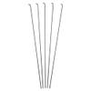 X AUTOHAUX 12 Pcs 14G J Bend 284mm x 2mm Bike Bicycle Spokes with Nipples Steel Black view 4