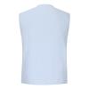 Shirts for Men 2023 Casual Cotton Linen Solid Waistcoat Summer V Neck Sleeveless Undershirt Vintage Buckle 2023 Hawaiian Shirt Sky Blue 4X view 4