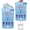 Ice Bags Reusable Large Leakproof Ice Bag Reusable Ice Pack for Cooler Long Lasting Instant Cooler Ice Packs Refillable Ice Bag view 1