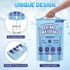 Ice Bags Reusable Large Leakproof Ice Bag Reusable Ice Pack for Cooler Long Lasting Instant Cooler Ice Packs Refillable Ice Bag view 2
