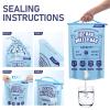 Ice Bags Reusable Large Leakproof Ice Bag Reusable Ice Pack for Cooler Long Lasting Instant Cooler Ice Packs Refillable Ice Bag view 3