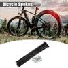 X AUTOHAUX 40 Pcs 14G J Bend 228mm x 2mm Bike Bicycle Spokes with Nipples Steel Black view 2