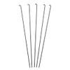 X AUTOHAUX 40 Pcs 14G J Bend 228mm x 2mm Bike Bicycle Spokes with Nipples Steel Black view 4