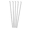 X AUTOHAUX 40 Pcs 14G J Bend 226mm x 2mm Bike Bicycle Spokes with Nipples Steel Black view 4