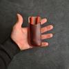 Handmade Leather Sheath for Knipex Cobra 125 (Whisky, Stitching: Red) view 2