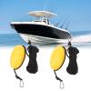 aqxreight Marine Rope Tow Line, 2pcs Marine Rope Tow Line Buoy Ball Leash 30 Feet Drift Anchor Rope Replacement for Boat Yacht Jet Ski Inflatable view 4