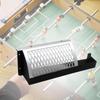 rockible Foosball Table Goal Mini Soccer Goal Net Table Foosball Goal Cover Foosball Ball Holder Goal Net Frame for Sports Family Party Playing, Black Silver view 2