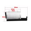 rockible Foosball Table Goal Mini Soccer Goal Net Table Foosball Goal Cover Foosball Ball Holder Goal Net Frame for Sports Family Party Playing, Black Silver view 4