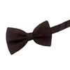 SEVENHEAD Bow Tie Brown 1 pack Gentleman Shirt Suit Adjustable Neck Strap Length Suitable for Adult Men Wedding or Party Bowtie view 3