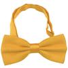 SEVENHEAD Bow Tie Yellow 1 pack Gentleman Shirt Suit Adjustable Neck Strap Length Suitable for Adult Men Wedding or Party Bowtie view 1