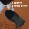 HOVTOIL Baseball Sliding Mitt Hand Protection Softball Base Protective Glove Teens Adults Professional Baseball Player Protective Gear Sports Accessories Black L view 4