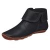 Ladmiple Cowboy Boots For Women Mid Calf Black Cowgirl Boots Ankle Boots for Women Round Toe Western Cowboy Boots Fashion Casual Combat Short Booties High Top Walking Shoes view 2