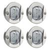 LIDSCURA 4PCS Marine Boat Deck Lights, Stern Courtesy Interior Pontoon Anchor Light Waterproof for boats Night Fishing Kayak Yacht Duck John Boat (Blue Light) view 1
