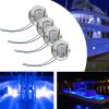 LIDSCURA 4PCS Marine Boat Deck Lights, Stern Courtesy Interior Pontoon Anchor Light Waterproof for boats Night Fishing Kayak Yacht Duck John Boat (Blue Light) view 3