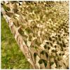 AITAF Lightweight Camouflage Net 1m 2m 3m 4m 5m Camo Mosquito nettings - Woodland Net Mesh for Covering Hunting Shooting Blind Watching Hide Party Decorations (Size : 2m x 5m) view 4