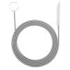 RayTour Extra-Thick Drain Brush with Stronger Spring 61-Inch Stainless Steel and Nylon Pipe Cleaner for Flexible, Curved & Slim Holes, Stronger Spring Version view 1