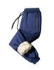 ZGZZ7 Men's Winter Warm Fleece Pants Sherpa Lined Sweatpants Active Thermal Running Joggers Pants (2#Blue,XL) view 4