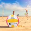 Soft Volleyball, PU Anti Explosion Volleyball for Indoor and Outdoor Play, Training Equipment for Volleyball Training, Competition, Gym,Beach(Pink) view 3