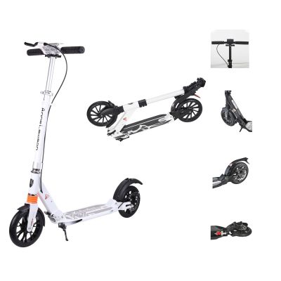 GLDDFDG Scooter for Kids Ages 6-12 - Scooters for Teens 12 Years and Up - Adult Scooter with Anti-Shock Suspension - Quality Aluminum,Extra-Wide Deck,Dual-Brake System,Adjustable Handlebar,Up to 220 l