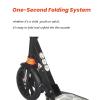 GLDDFDG Scooter for Kids Ages 6-12 - Scooters for Teens 12 Years and Up - Adult Scooter with Anti-Shock Suspension - Quality Aluminum,Extra-Wide Deck,Dual-Brake System,Adjustable Handlebar,Up to 220 l view 3