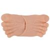 1 Pair Large Foot Slippers Caveman Costume Shoes Cover Funny Barefoot Slippers Halloween Cosplay Huge Feet Cosplay Costumes Party Supplies Props Party Accessories(Green Fleshcolor)(Fleshcolor) view 2