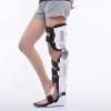 FBITE Postoperative Knee Ankle Foot Stabiliser Corrector, Knee Joint Support for Knee Pain, Arthritis, Meniscus Tear - Universal size, Sold as Single Unit,White-Right view 2